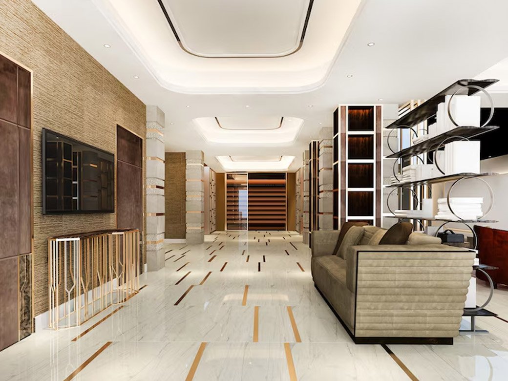 Flooring and Wall Finishes Interior Design in India