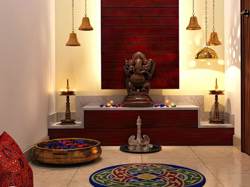 Pooja Room Interior Design in India