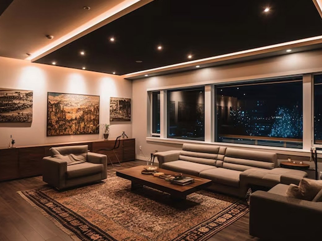 False Ceiling and Lighting Interior Design in India